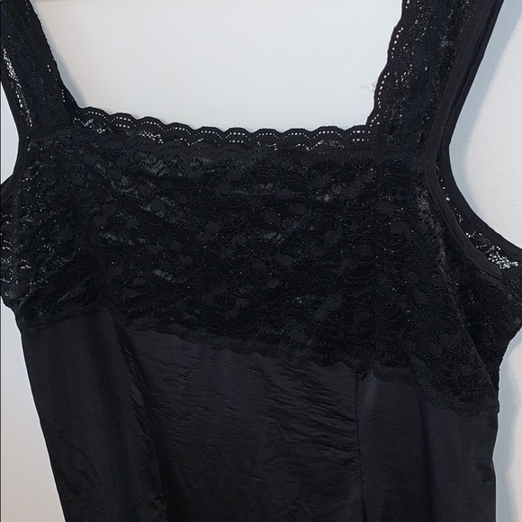 Black lace camisole size XL - Picture 2 of 4